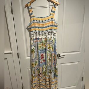 Cupshe Tropical Lemon Maxi